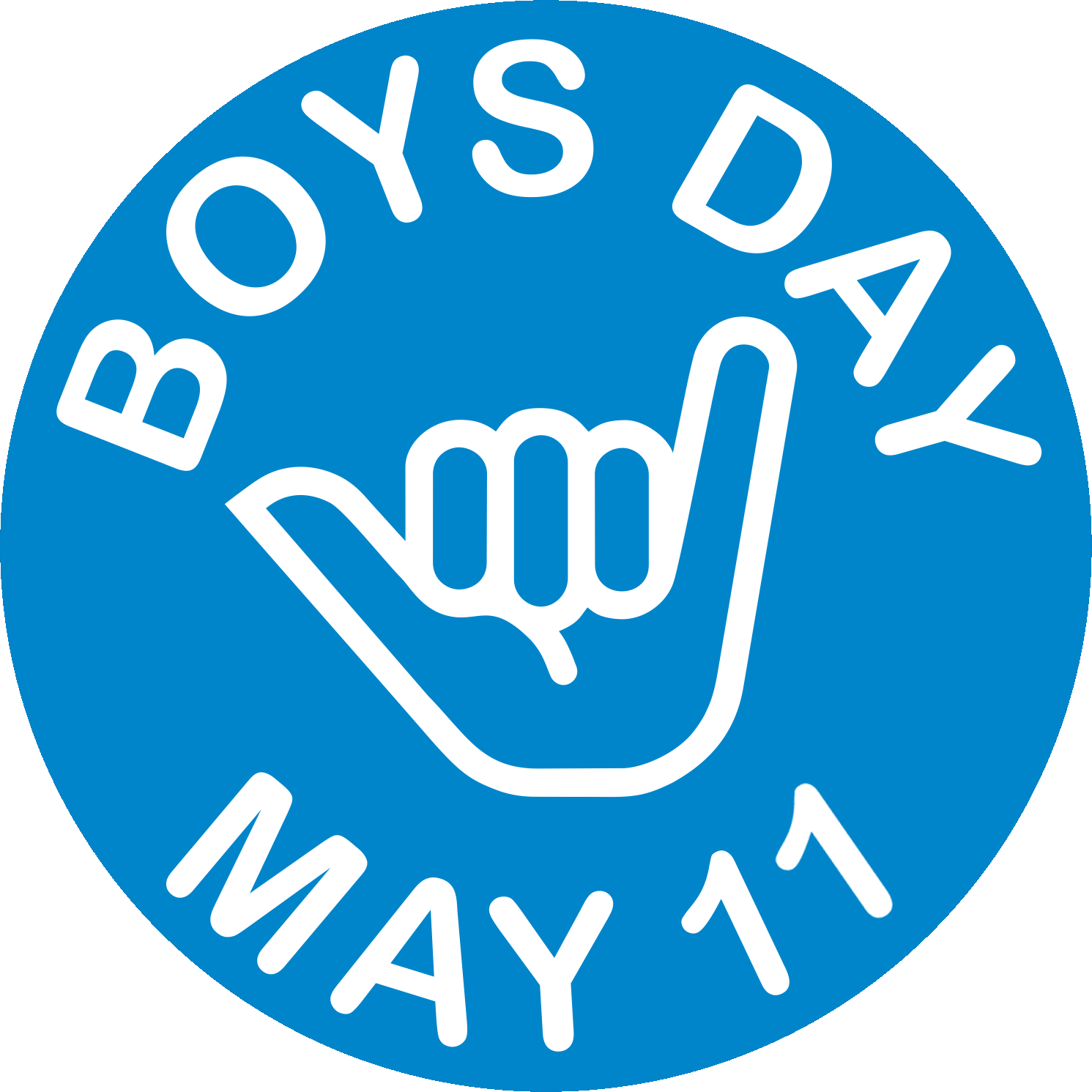 Boys Day Logo Centre de santé communautaire de l'Estrie