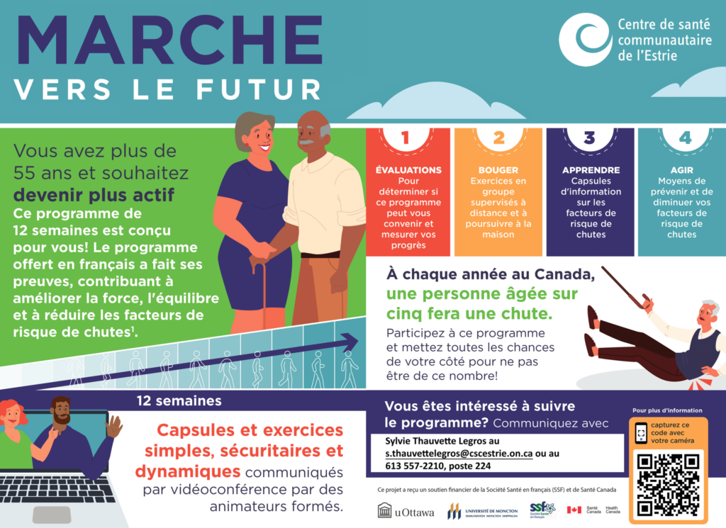 photo affiche marche vers le futur